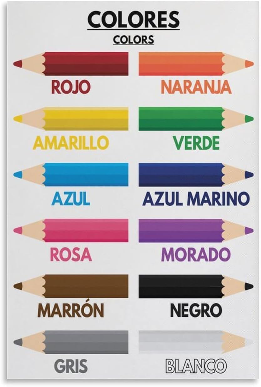 Color Names for Kids, Spanish  - Kids Education Name review and price