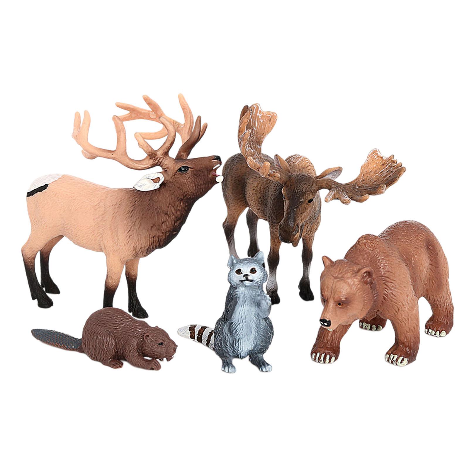 Deer Figurine Collection Woodl - Kids First Education review and price